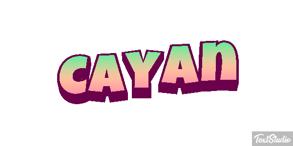 Çayan Text effect