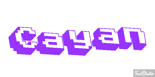 Çayan Text effect
