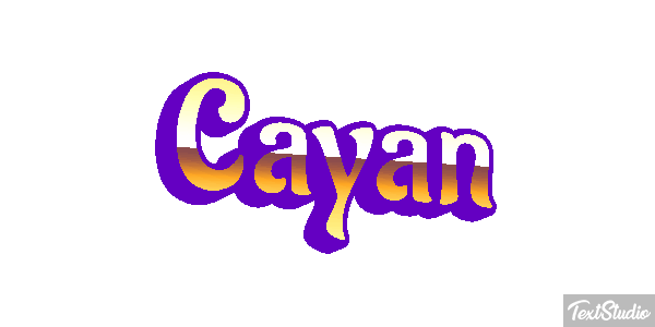 Çayan Text effect
