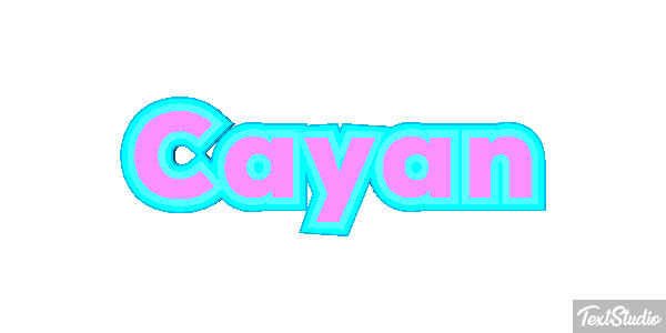 Çayan Text effect