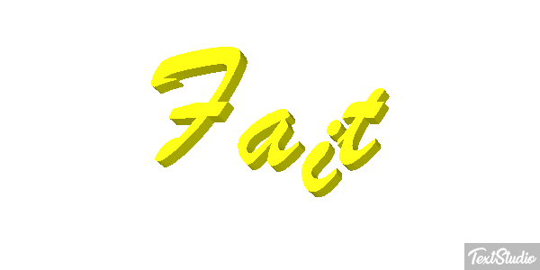 Fait Text effect