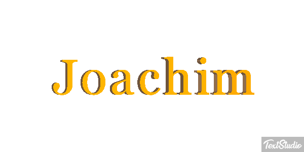 Joachim Effetto testo
