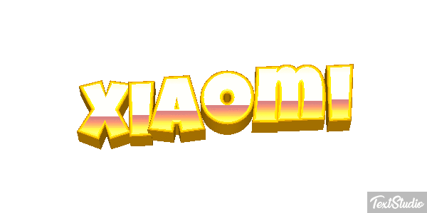 Xiaomi Text effect
