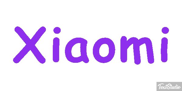 Xiaomi Text effect