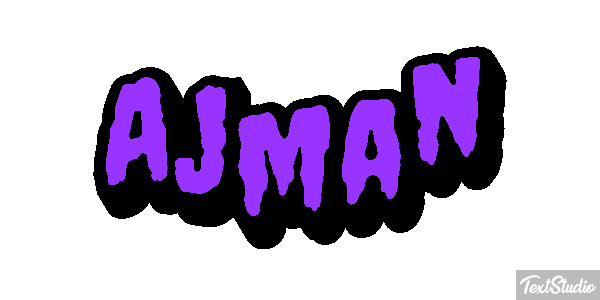 Ajman Text effect