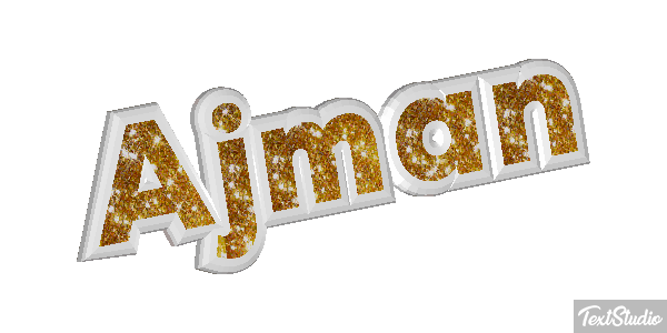 Ajman Text effect