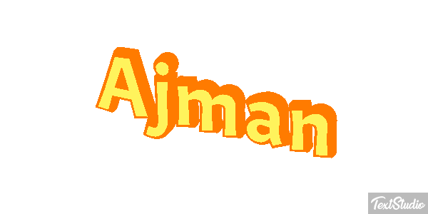 Ajman Text effect