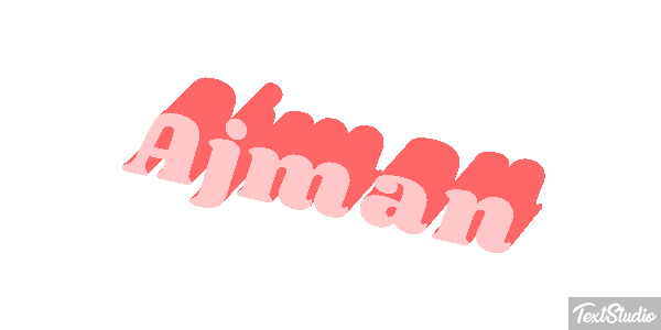 Ajman Text effect
