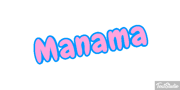 Manama Tekst effect