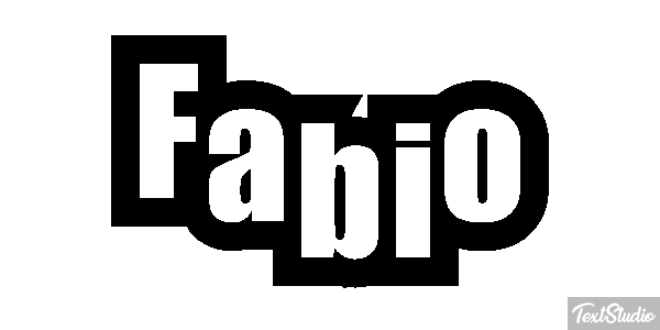Fabio Efecto de texto