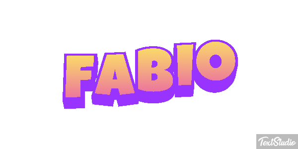 Fabio Efecto de texto
