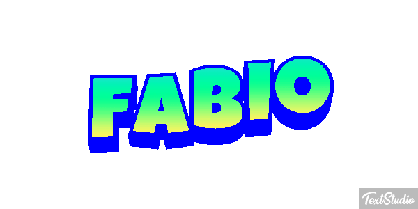 Fabio Efecto de texto