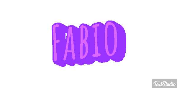 Fabio Efecto de texto