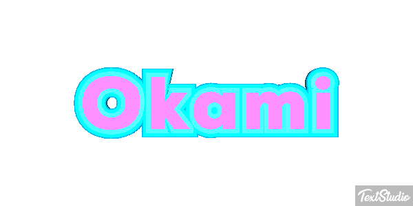 Okami Text effect