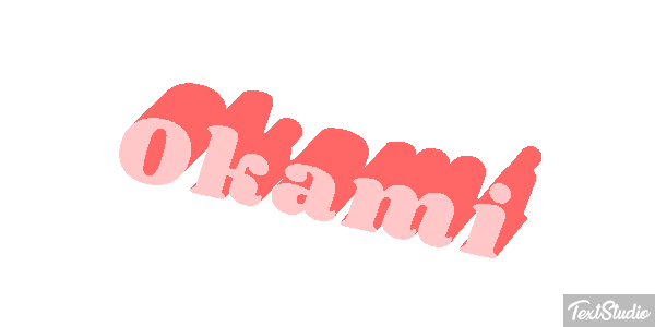 Okami Text effect