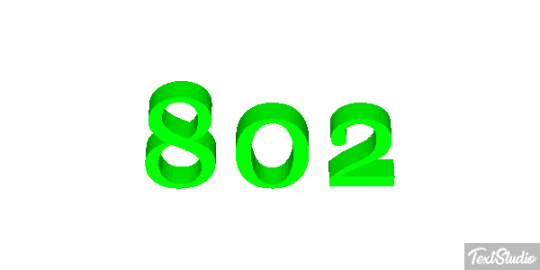 802 Effetto testo