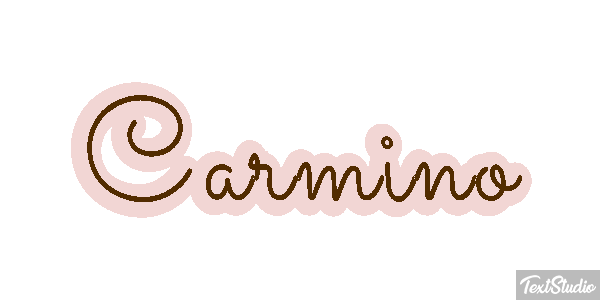 Carmino Effetto testo