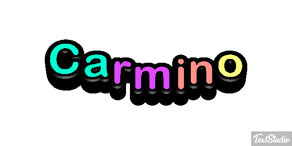 Carmino Effetto testo