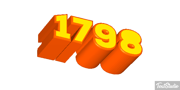 1798 Efecto de texto