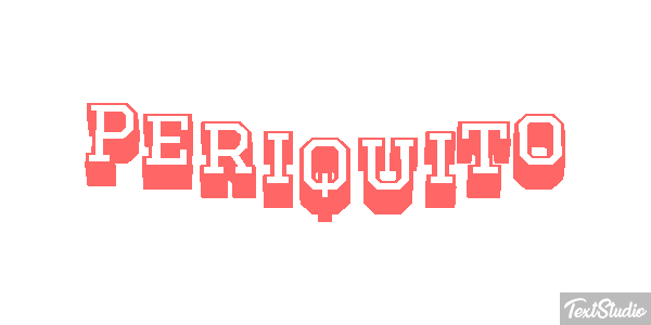 Periquito Efekt tekstowy
