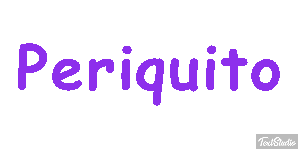 Periquito Efekt tekstowy