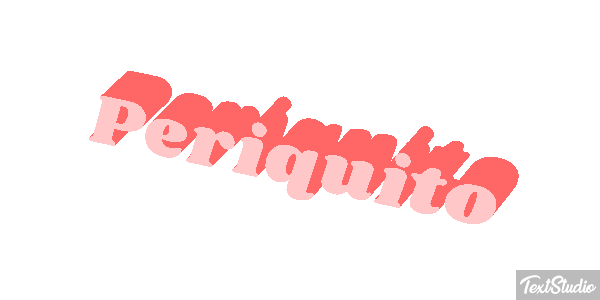 Periquito Efekt tekstowy