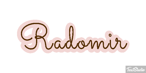 Radomir Efekt tekstowy