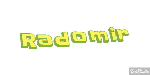 Radomir Efekt tekstowy