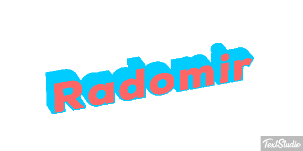 Radomir Efekt tekstowy