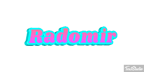 Radomir Efekt tekstowy
