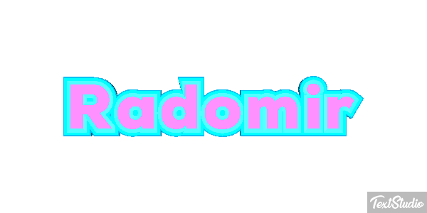 Radomir Efekt tekstowy