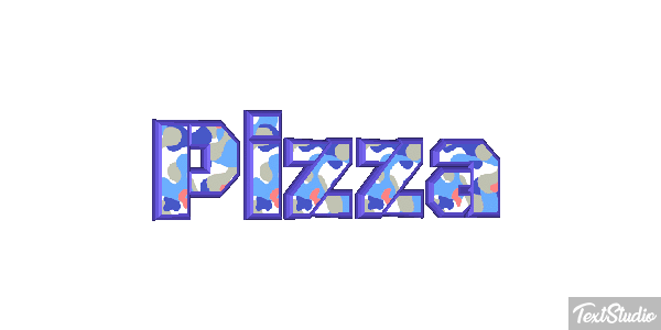 Pizza Text effect