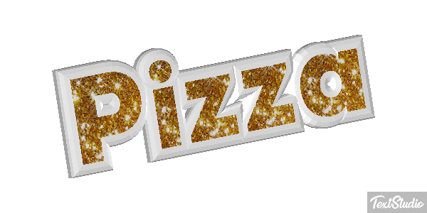 Pizza Text effect
