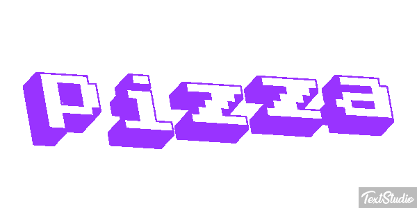 Pizza Text effect