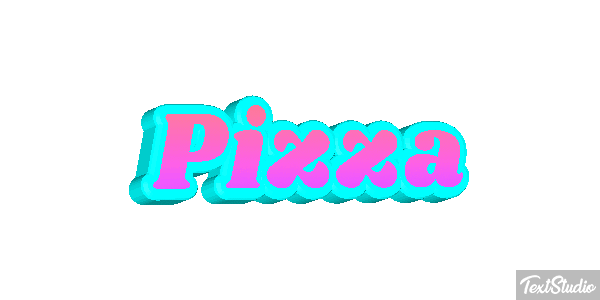 Pizza Text effect
