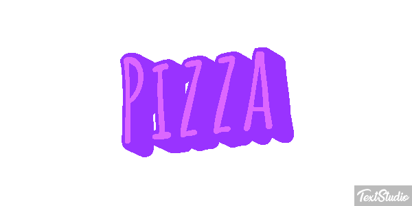Pizza Text effect