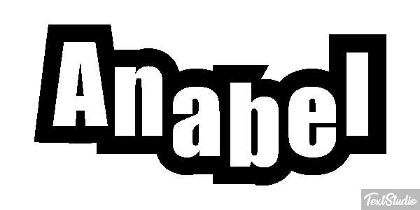 Anabel Text effect