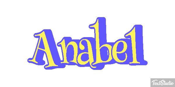 Anabel Text effect