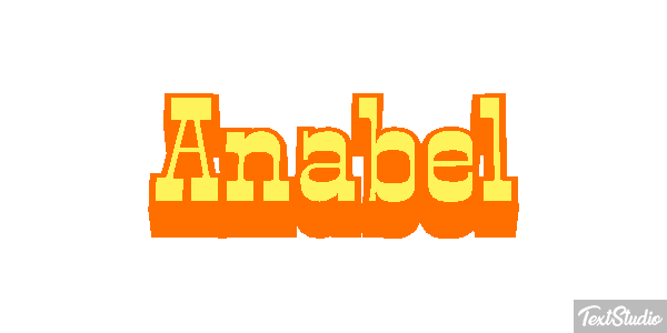 Anabel Text effect