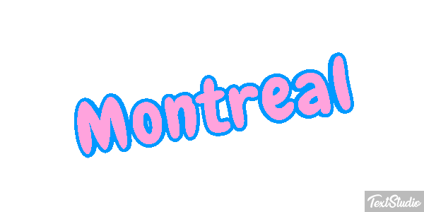 Montreal Efecto de texto