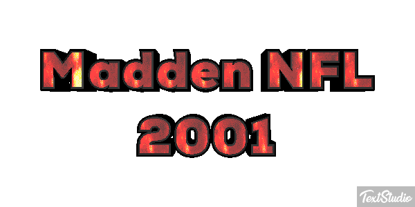 Madden NFL 2001 Текстовый эффект