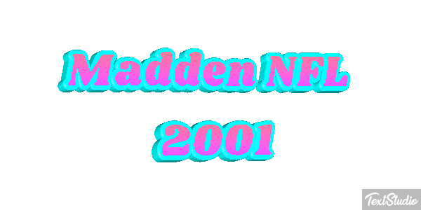 Madden NFL 2001 Текстовый эффект