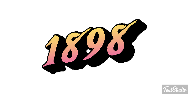 1898 Texteffekt