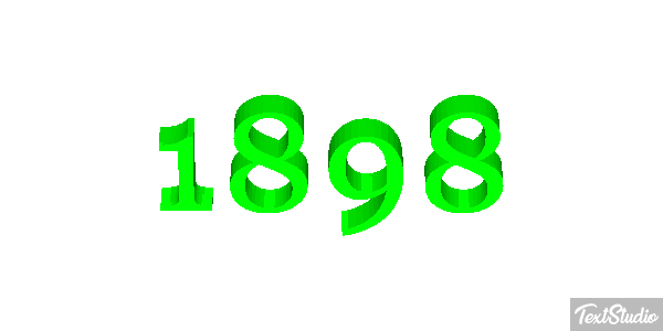 1898 Texteffekt