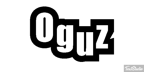 Oğuz Efecto de texto