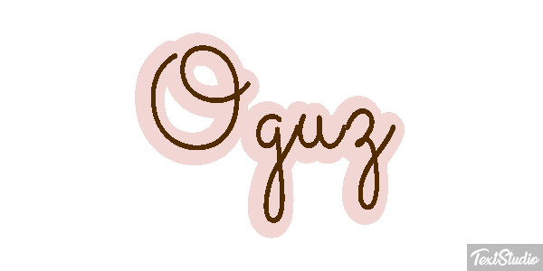 Oğuz Efecto de texto