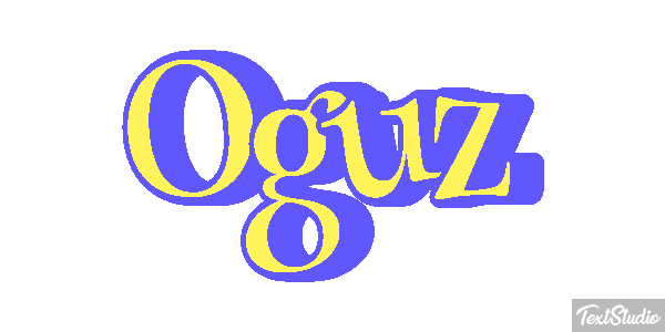 Oğuz Efecto de texto