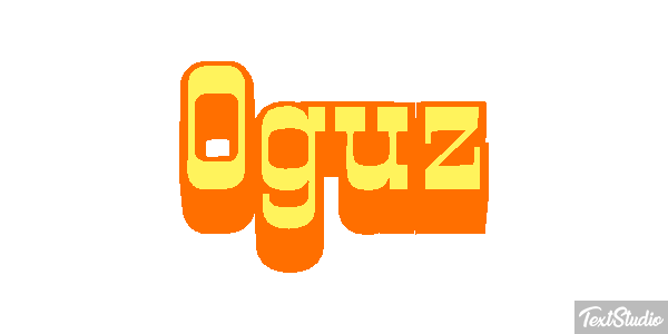 Oğuz Efecto de texto