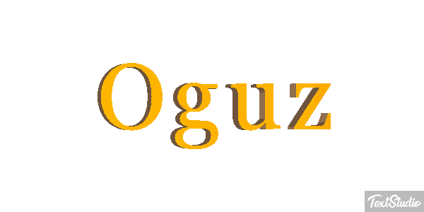 Oğuz Efecto de texto