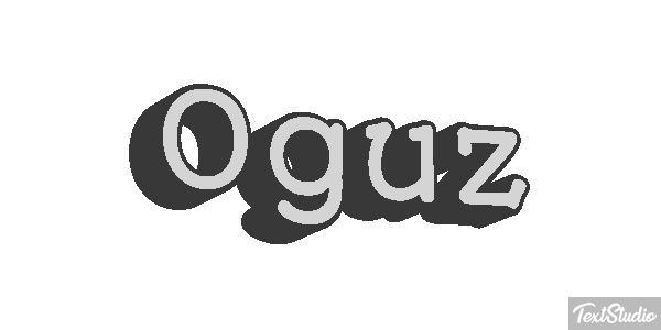 Oğuz Efecto de texto